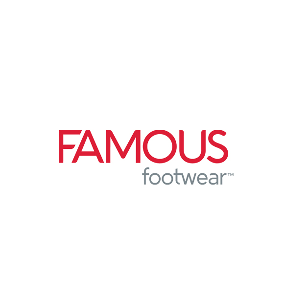 famous footwear logo