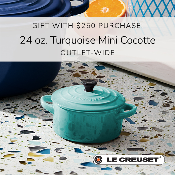 turquoise mini cocotte