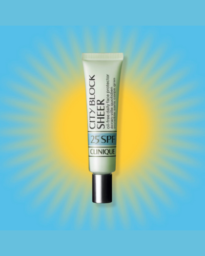tube of 25 spf city block sheer face protector