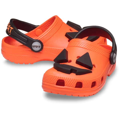 Kids Jock O' Lantern Lights Crocs