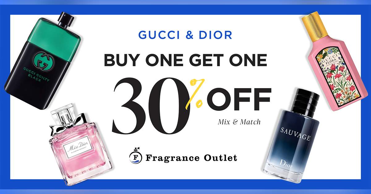 Fragrance Outlet Buy One Get One $30 Off Wide Banner