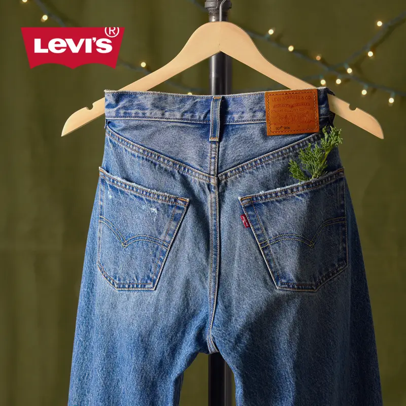 Levi Long Bottom Pants on Hanger - Square Photo