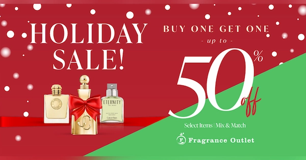 Fragrance Outlet Holiday Sale Bannner
