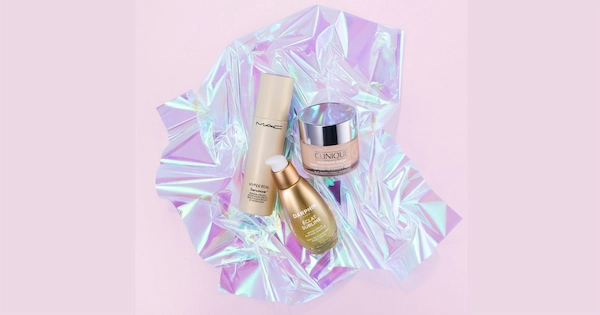 Collection of beauty products from the Cosmetics Company Store