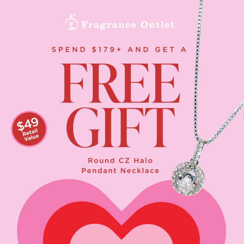 Free gift banner from fragrance outlet