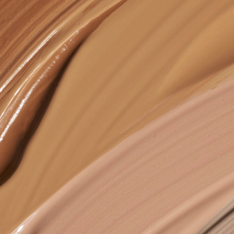 Close up on brown colored beauty cream