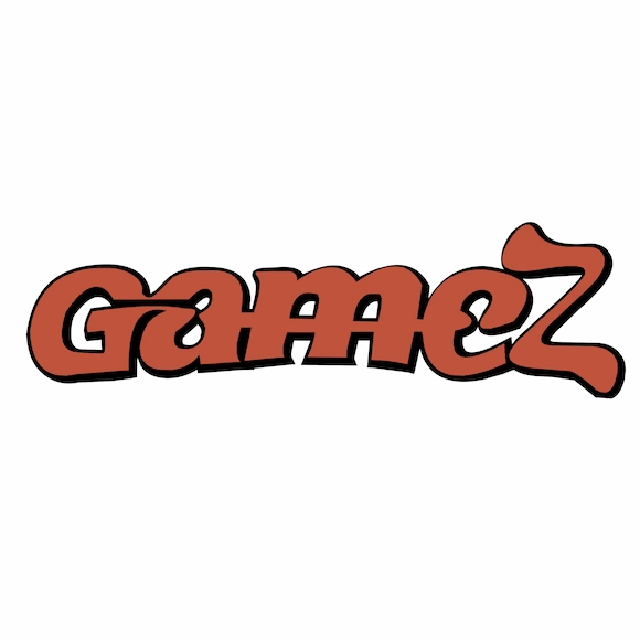 Gamez logo on white background