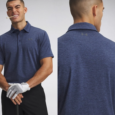 Man wearing sports clothes from Under Armour